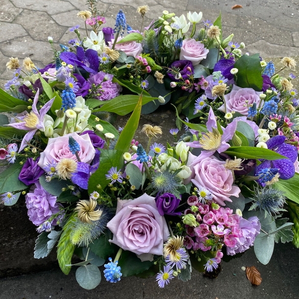 Rundpyntet krans havestil